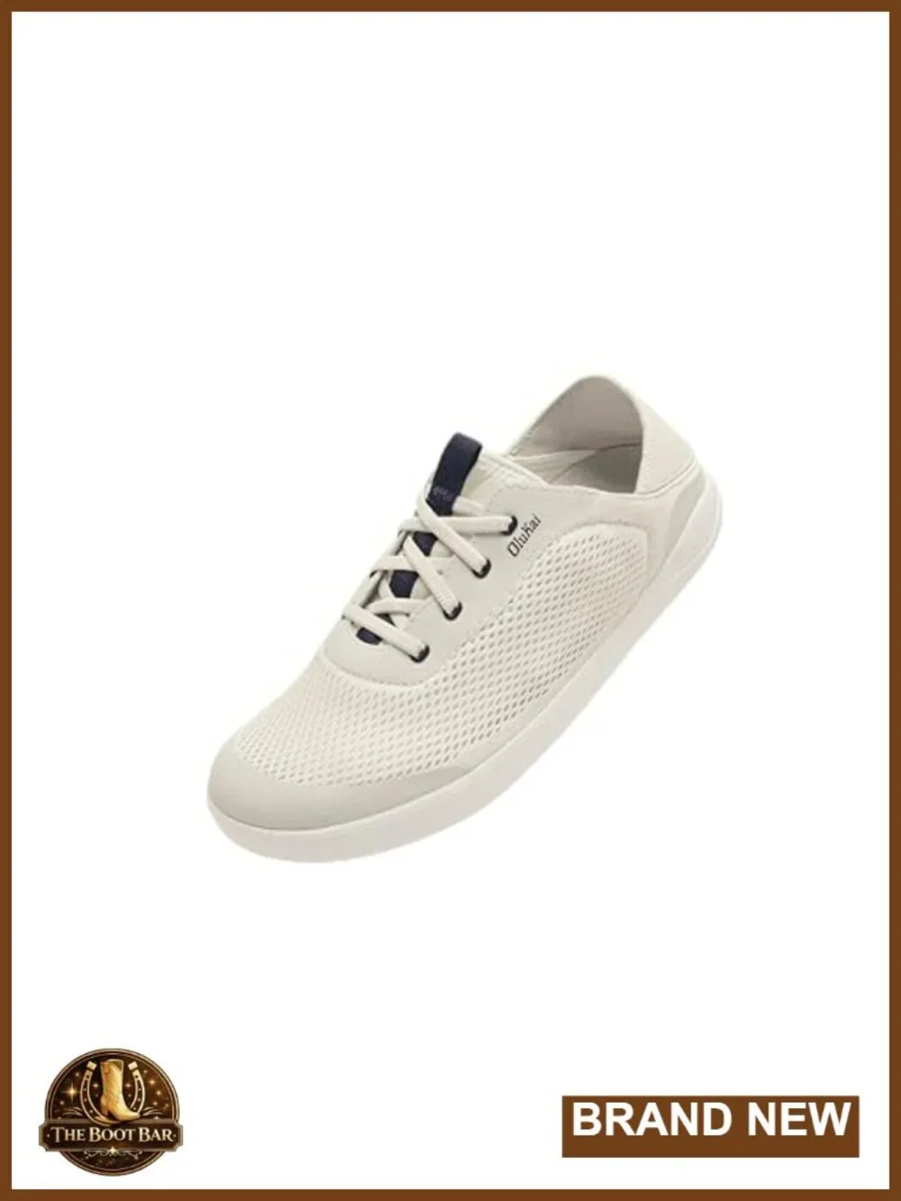 OluKai Moku Pae Slip-On Men's Breathable Mesh Boat Shoes, Lightweight